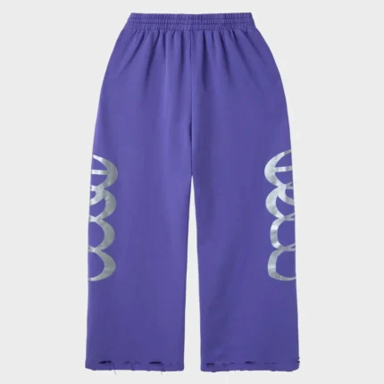 HMDD Purple Galaxy Sweatpants